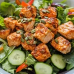Low FODMAP Spicy Salmon Salad 7 Low FODMAP Spicy Salmon Salad Complete Recipe
